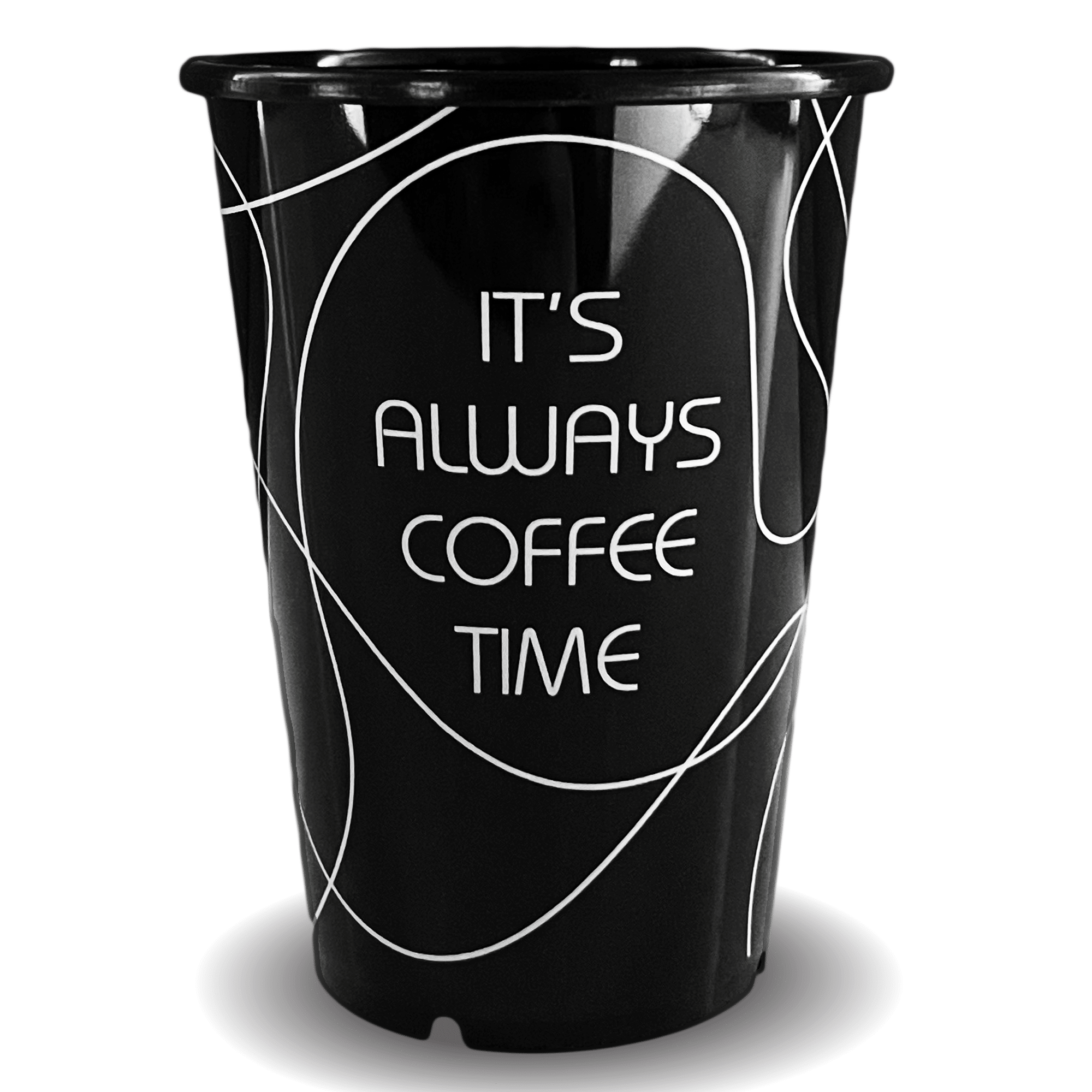 Personalized reusable coffee cups