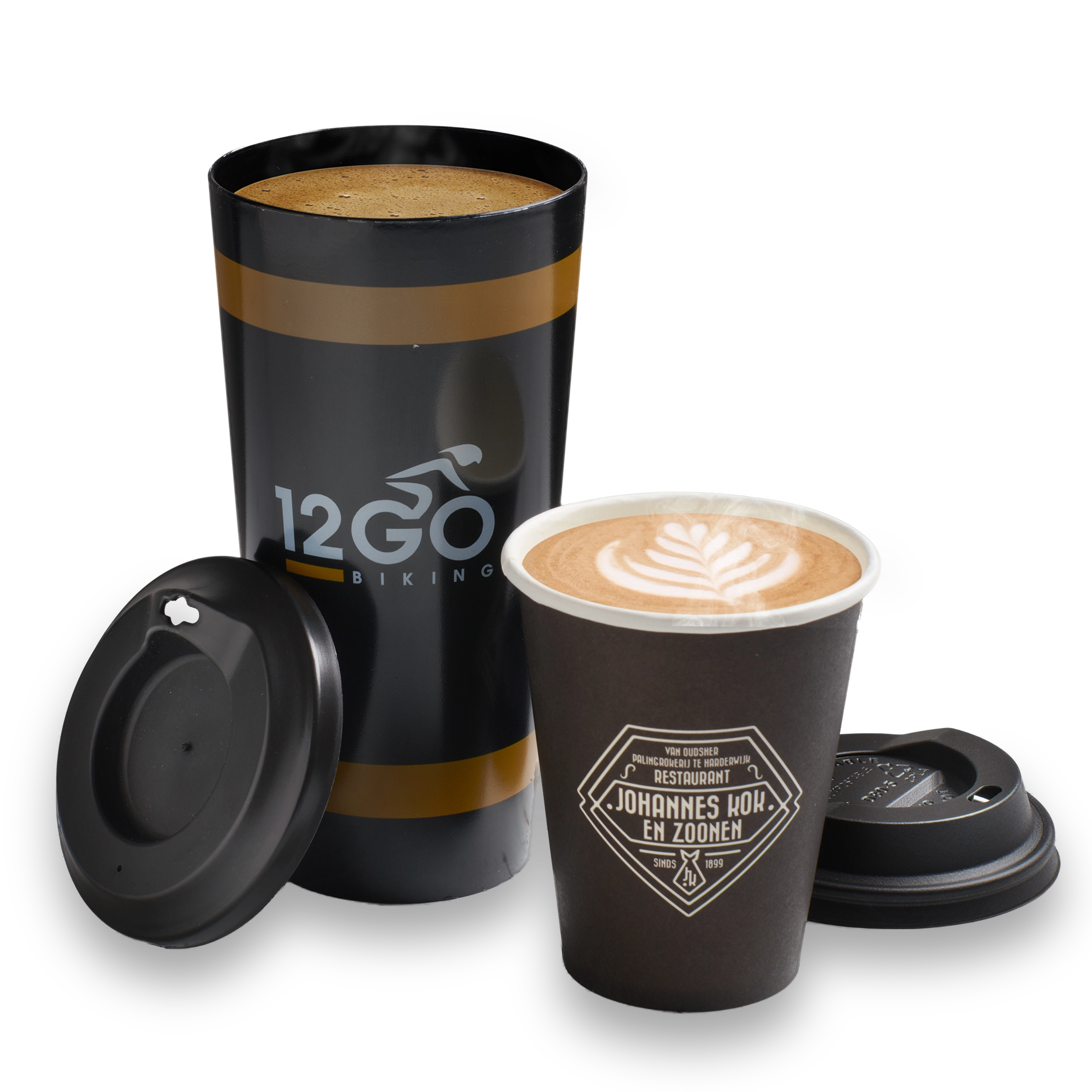 Print reusable coffee cups