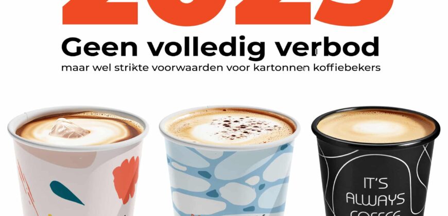 No complete ban, but strict conditions for cardboard coffee cups